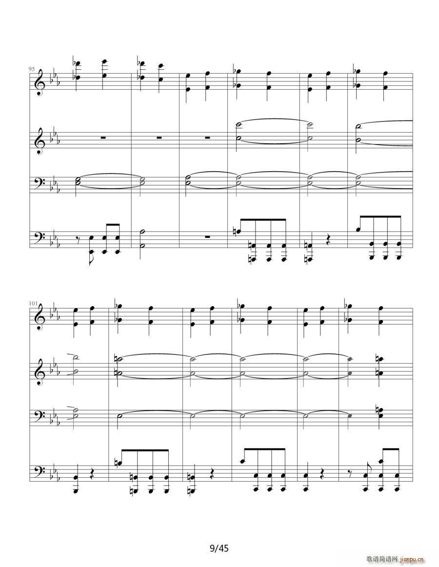 命运交响曲（四手联弹）10