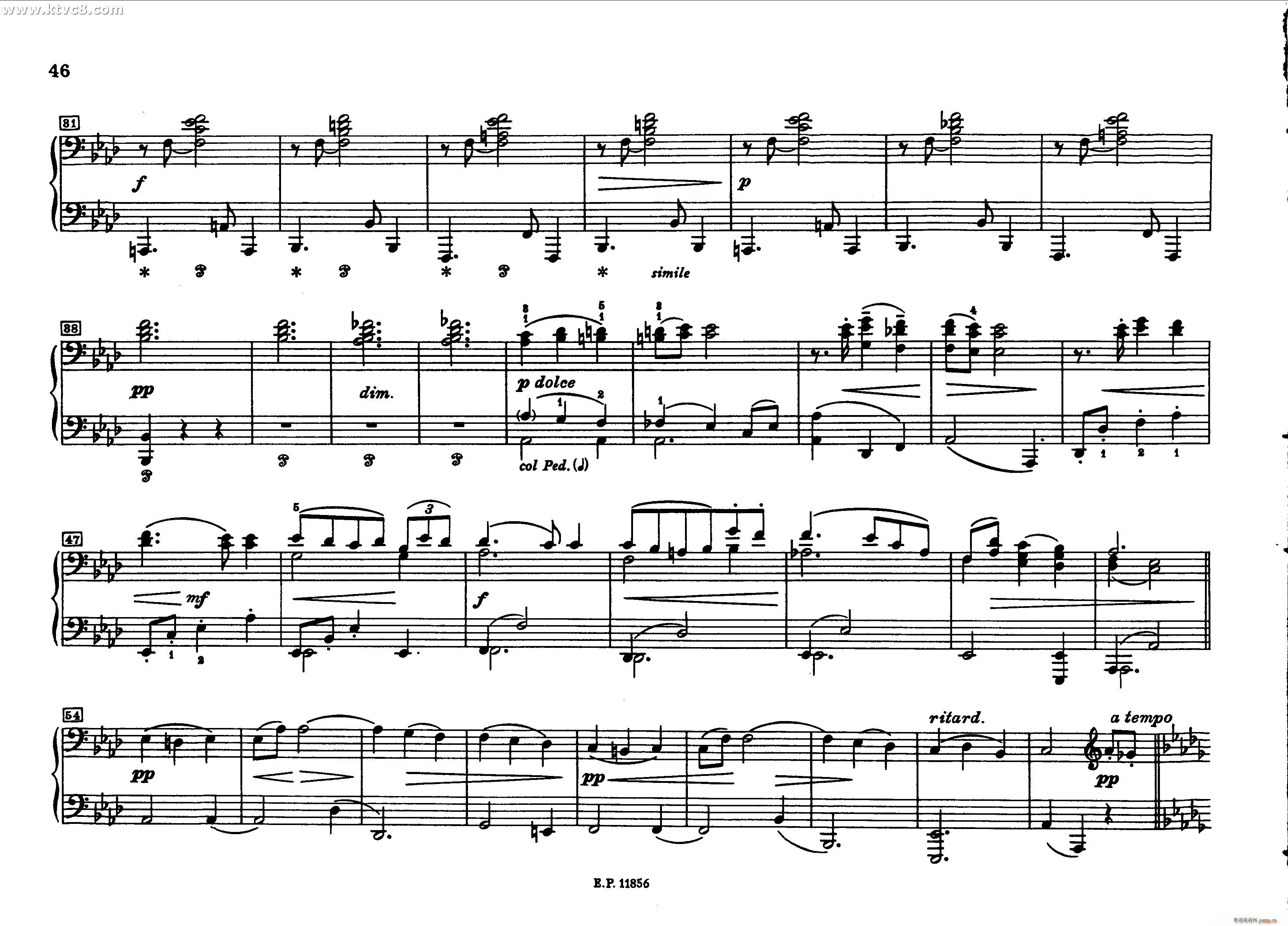 德沃夏克钢琴二重奏曲集 斯拉夫舞曲3