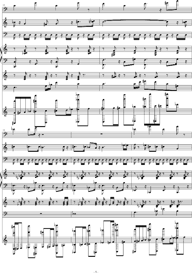 狂乱舞曲-钢琴谱(钢琴曲)-1473695