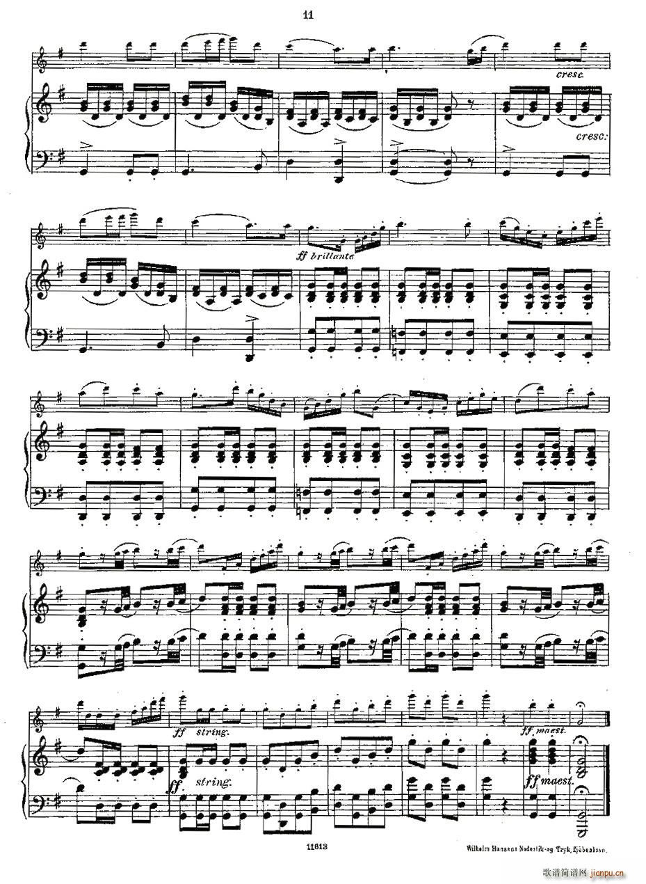 Opern-Transcriptionen.Op.45-1（长笛+钢琴伴奏）11