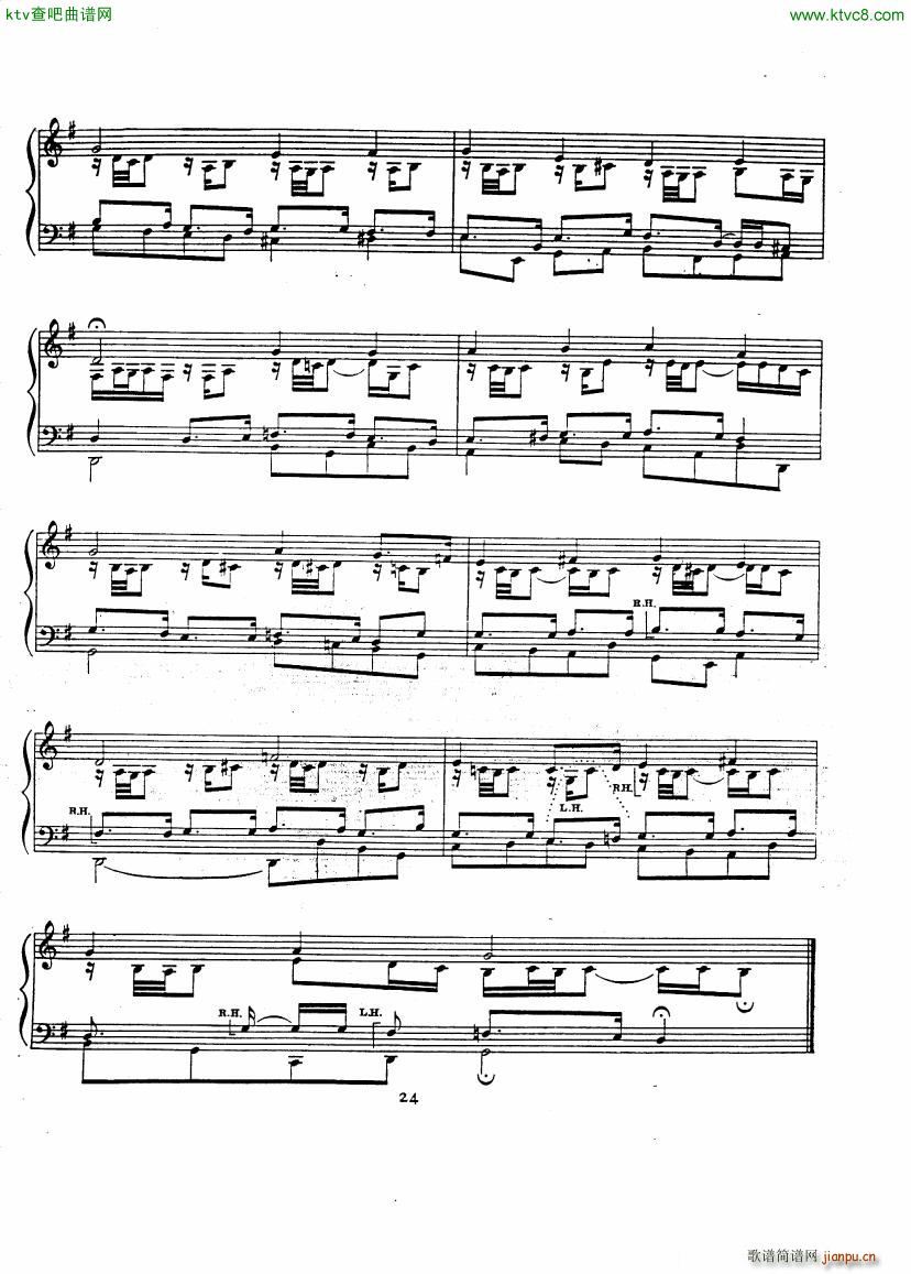 Bach JS A transcription book for Harriet Cohen27