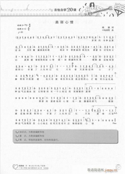 吉他自学20课81-1007