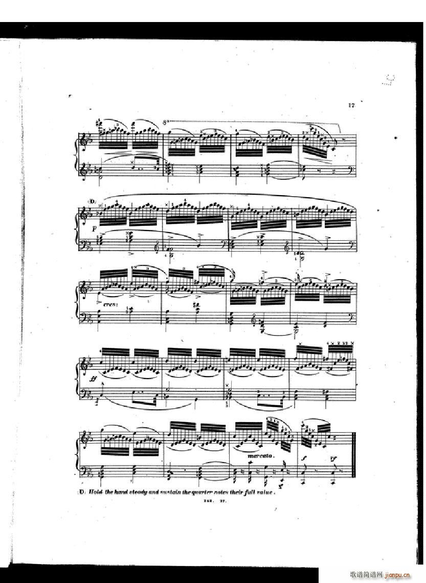Czerny Etudes de la velocite book II15