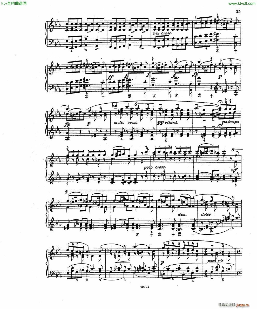 Fuchs Robert Improvisation pour clavier op 1123