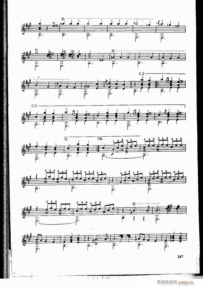 古典吉他演奏教程241-3007