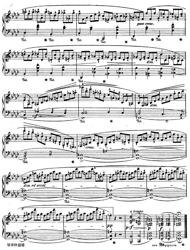 夜曲No.15 - OP.55-1-肖邦4