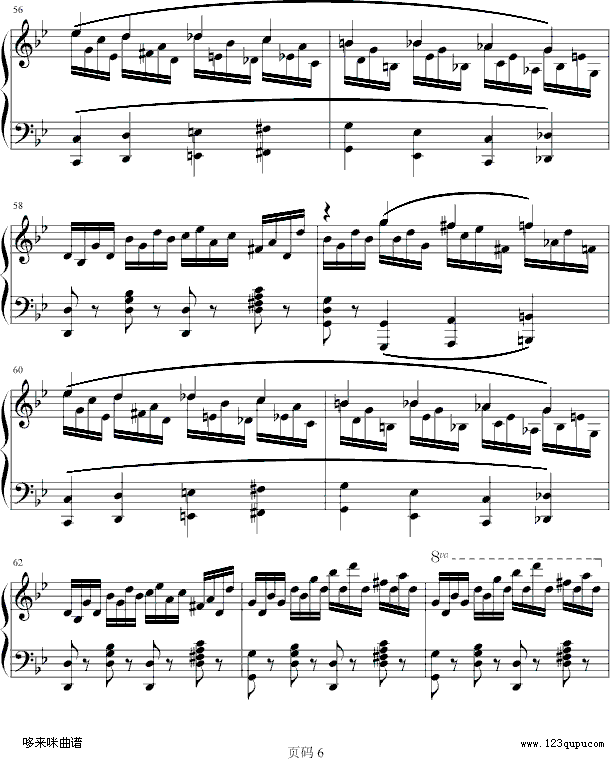 练习曲　NO.14-车尔尼6