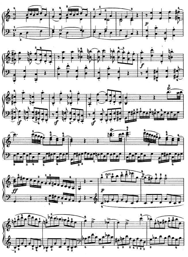 第三钢琴奏鸣曲 -Op.2 No.36