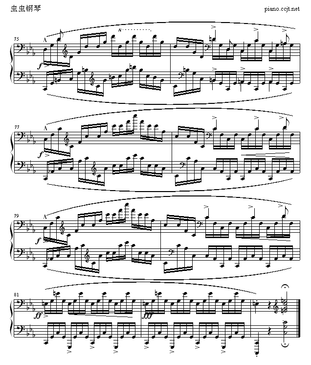 练习曲OP25No128