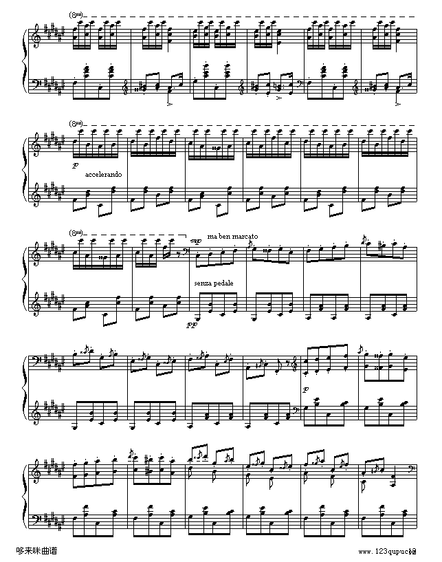 匈牙利狂想曲第二号-李斯特12