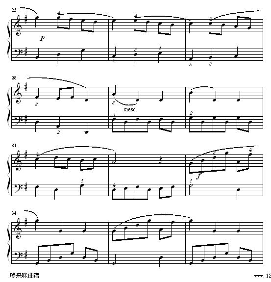 小步舞曲-(No.3)-巴赫3