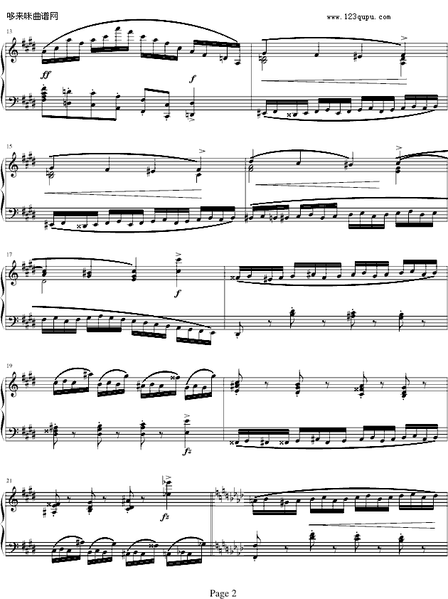 肖邦练习曲op10.4-肖邦2