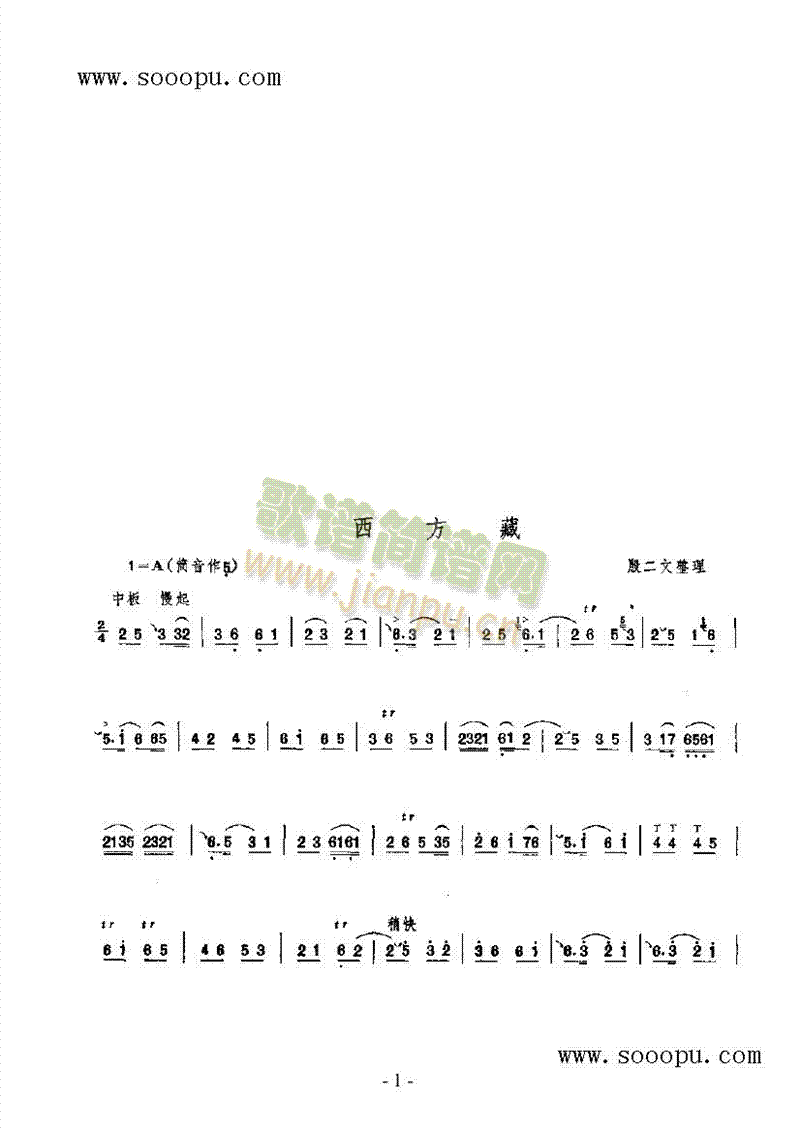 西方藏 民乐类 唢呐1
