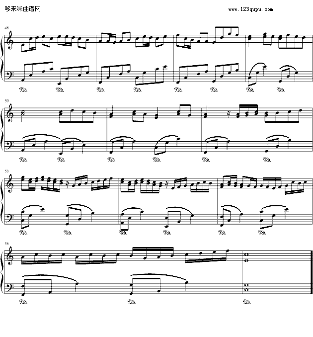 卡农-stvenLi版-帕赫贝尔-Pachelbel3