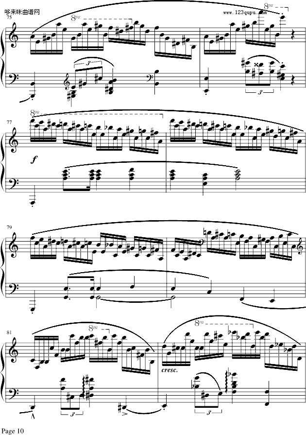 肖邦冬风练习曲-戈原版-肖邦10