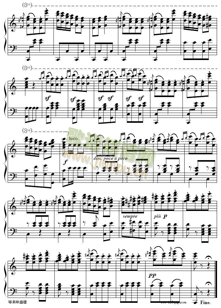 土耳其进行曲 Turkish March-贝多芬3