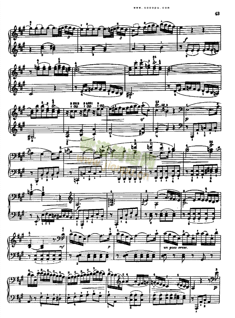 奏鸣曲 五1767 键盘类 钢琴9