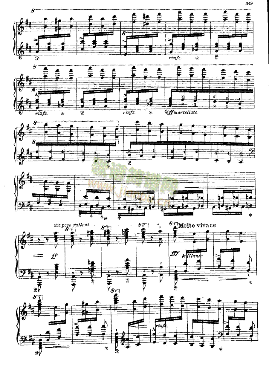 西班牙狂想曲 键盘类 钢琴19