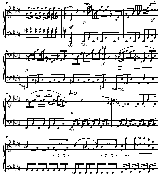 月光(第三乐章)2
