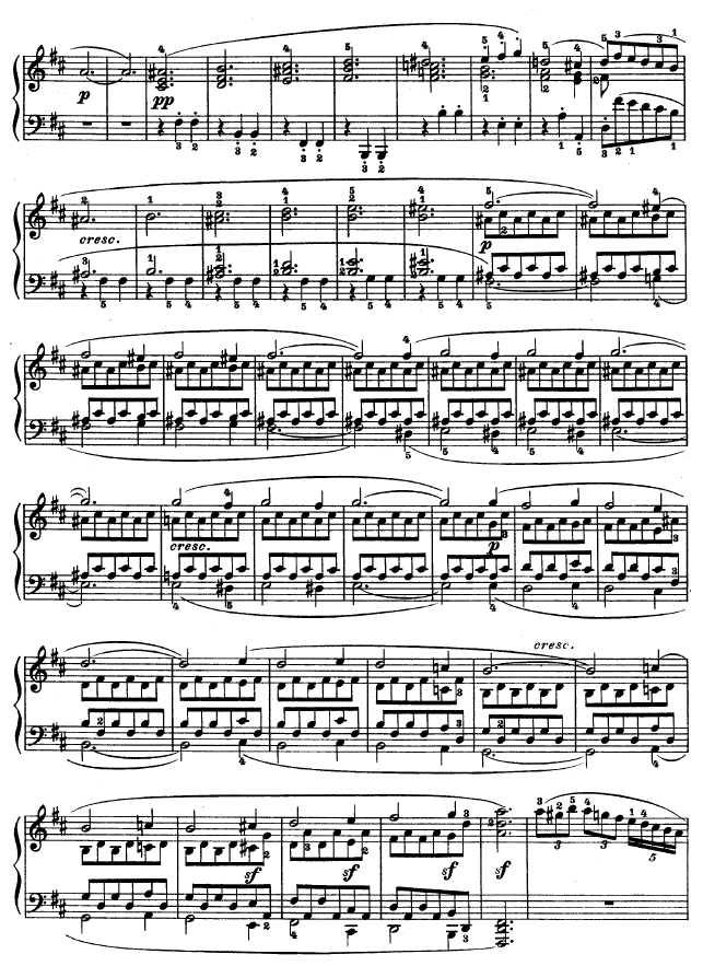第十五钢琴奏鸣曲-（Op.28）8