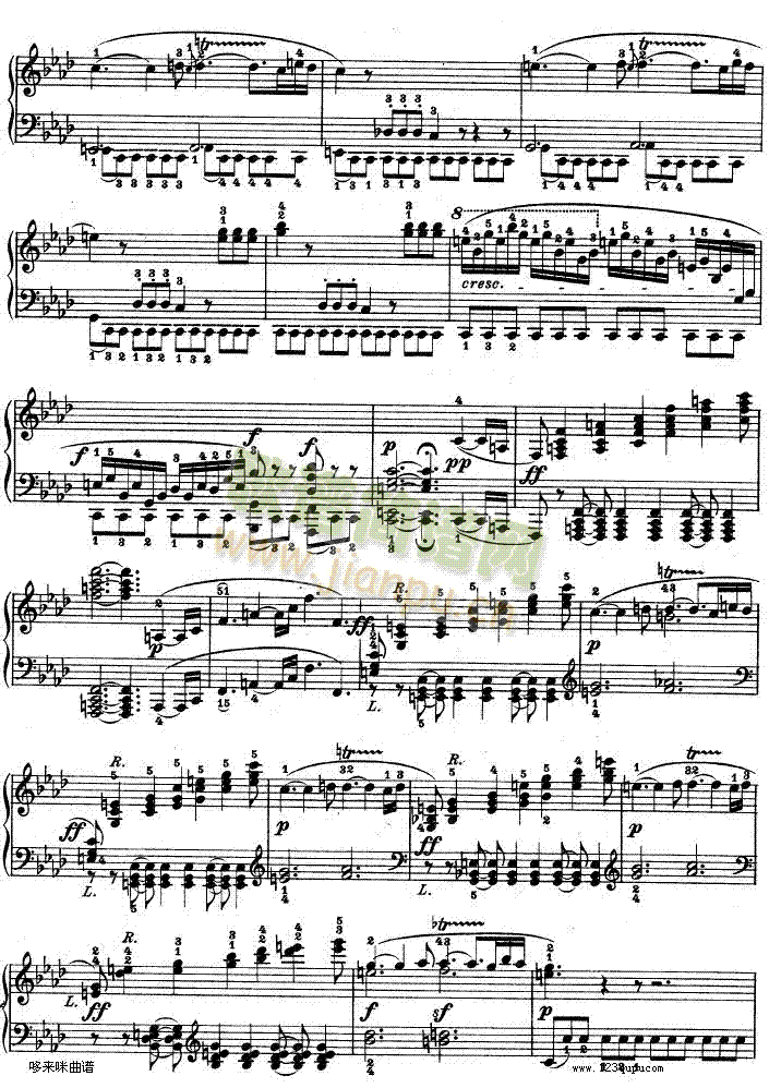 热情奏鸣曲-作品57号(第二十三钢琴奏鸣曲)-贝多芬9