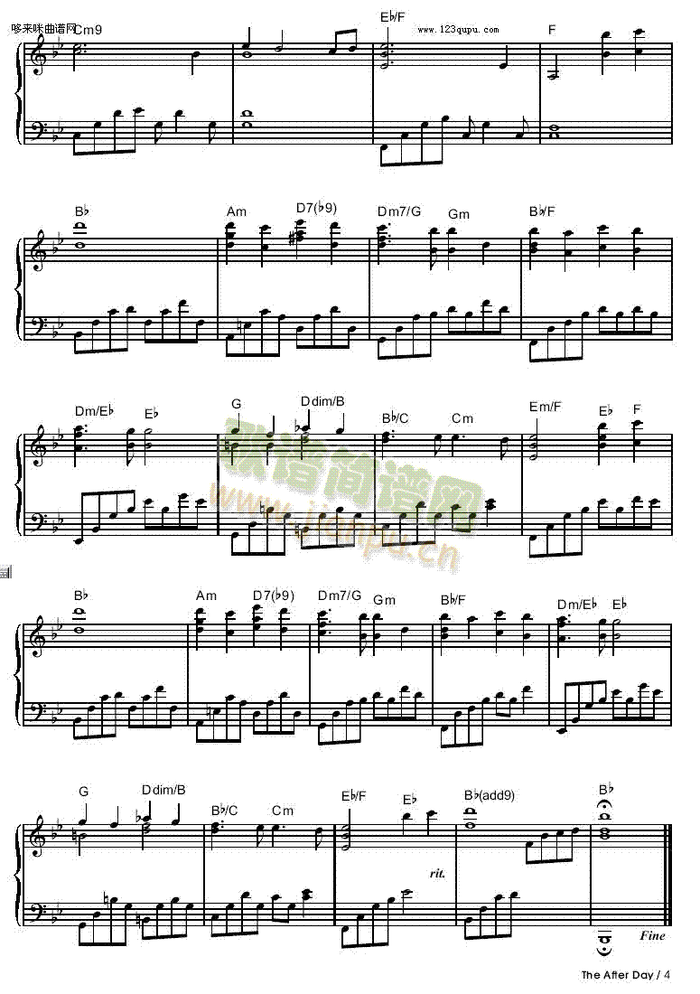 后来-The day after-Yiruma4