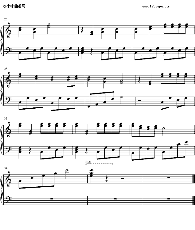 问候歌-(转角遇到爱插曲)超简易版-罗志祥3