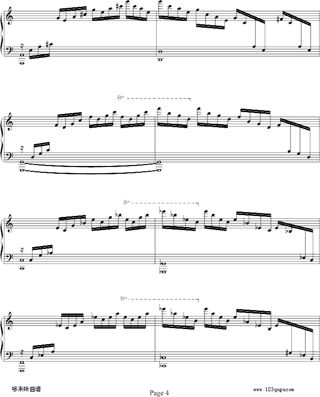 练习曲Op.10 No.1-肖邦4
