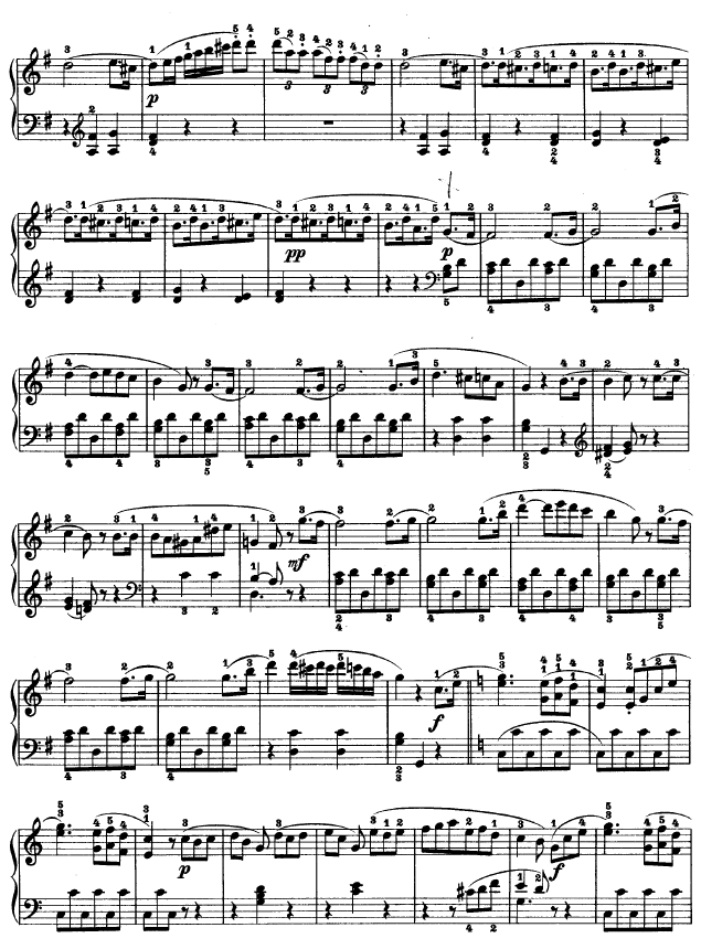 第二十钢琴奏鸣曲-Op.49 No.26