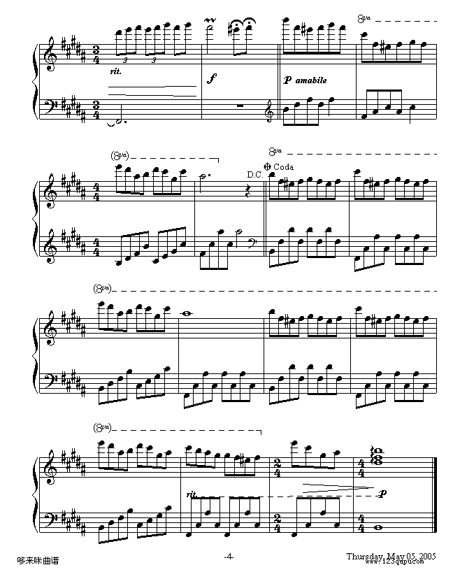 爱的旋律-克莱德曼4