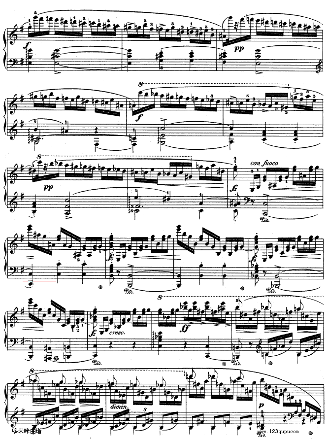 钢琴第一协奏曲 op.11-1-肖邦6