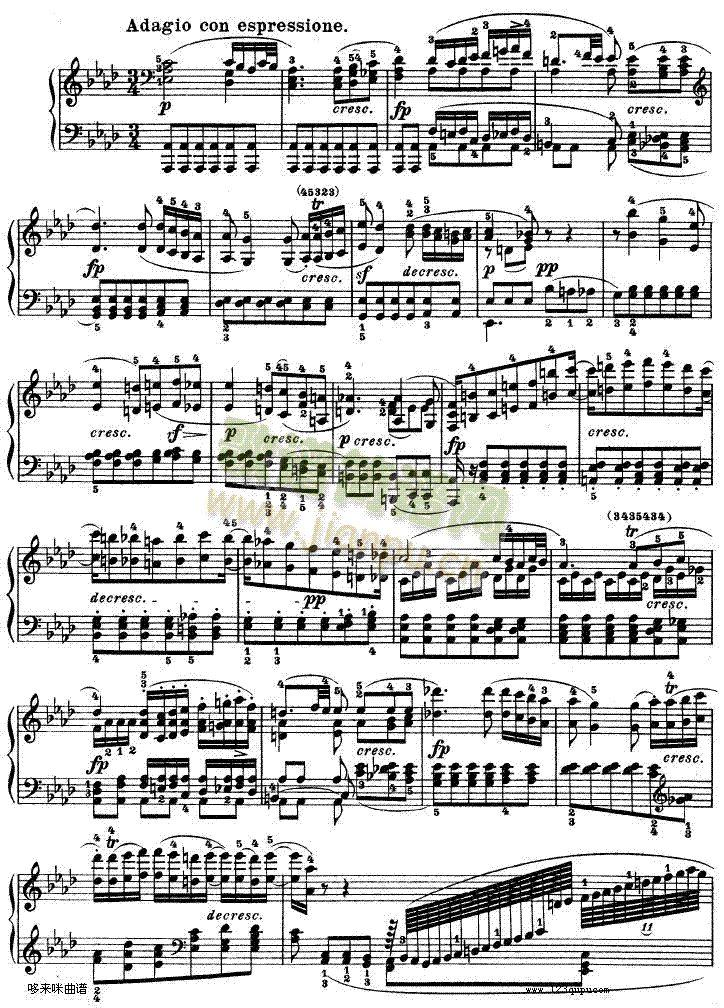 第十三钢琴奏鸣曲-（Op.27 No.1）-贝多芬7