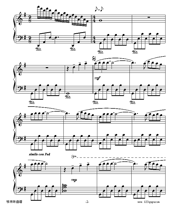 爱的克丽丝汀娜-克莱德曼2