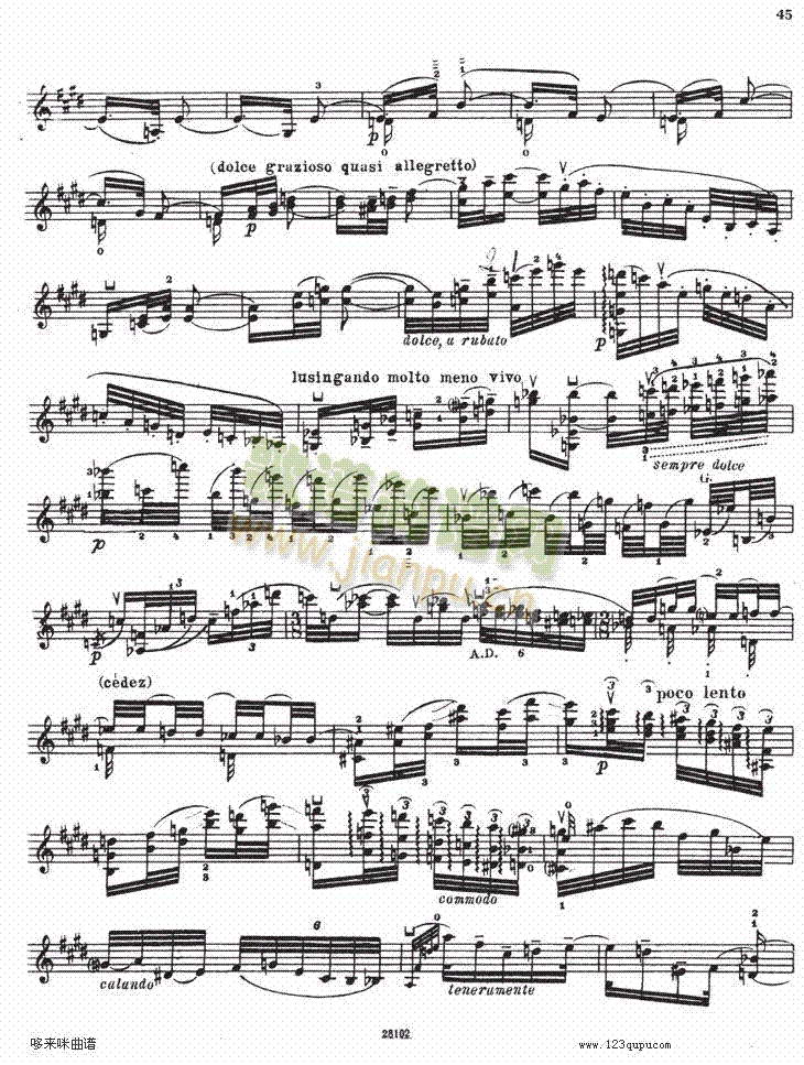 伊萨伊小提琴奏鸣曲（sonate No6）2