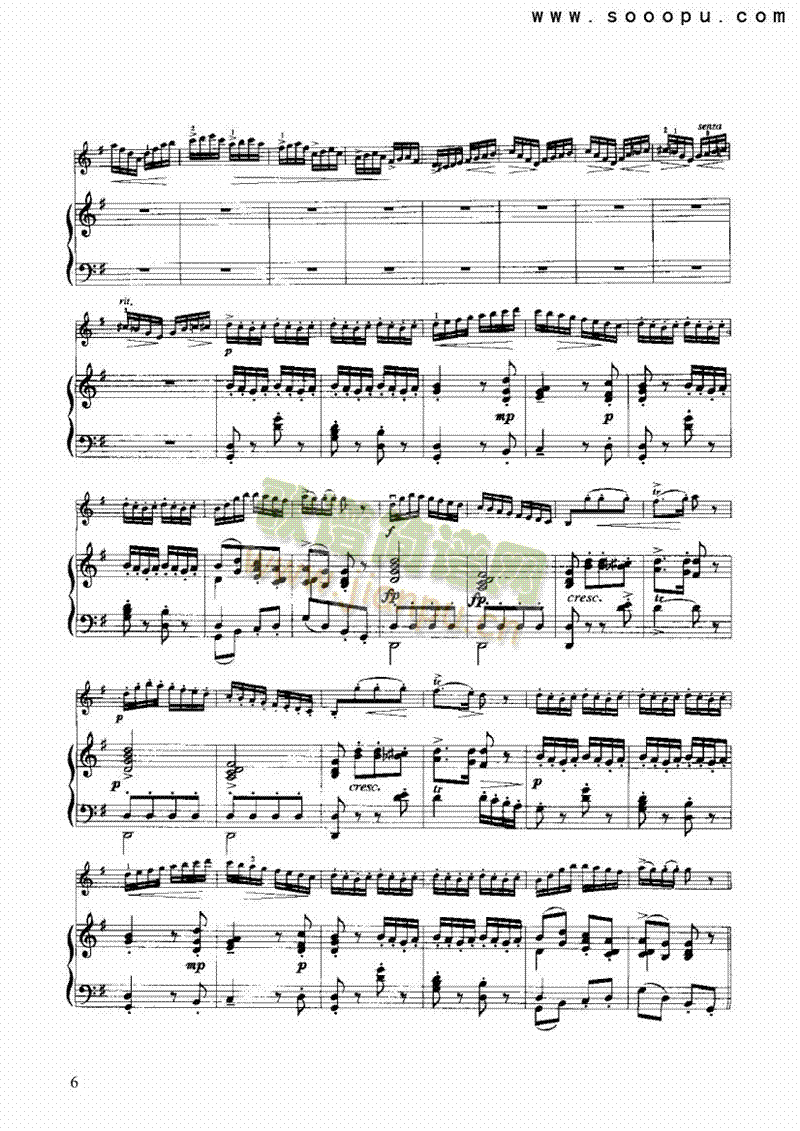 G大调回旋曲 弦乐类 小提琴6