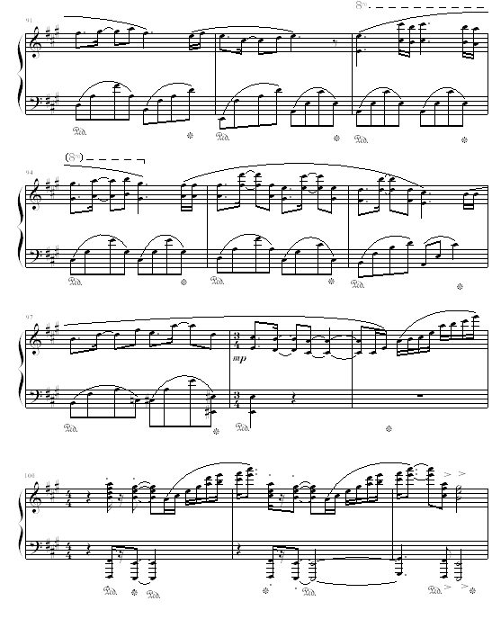 理查德钢琴曲杂集8