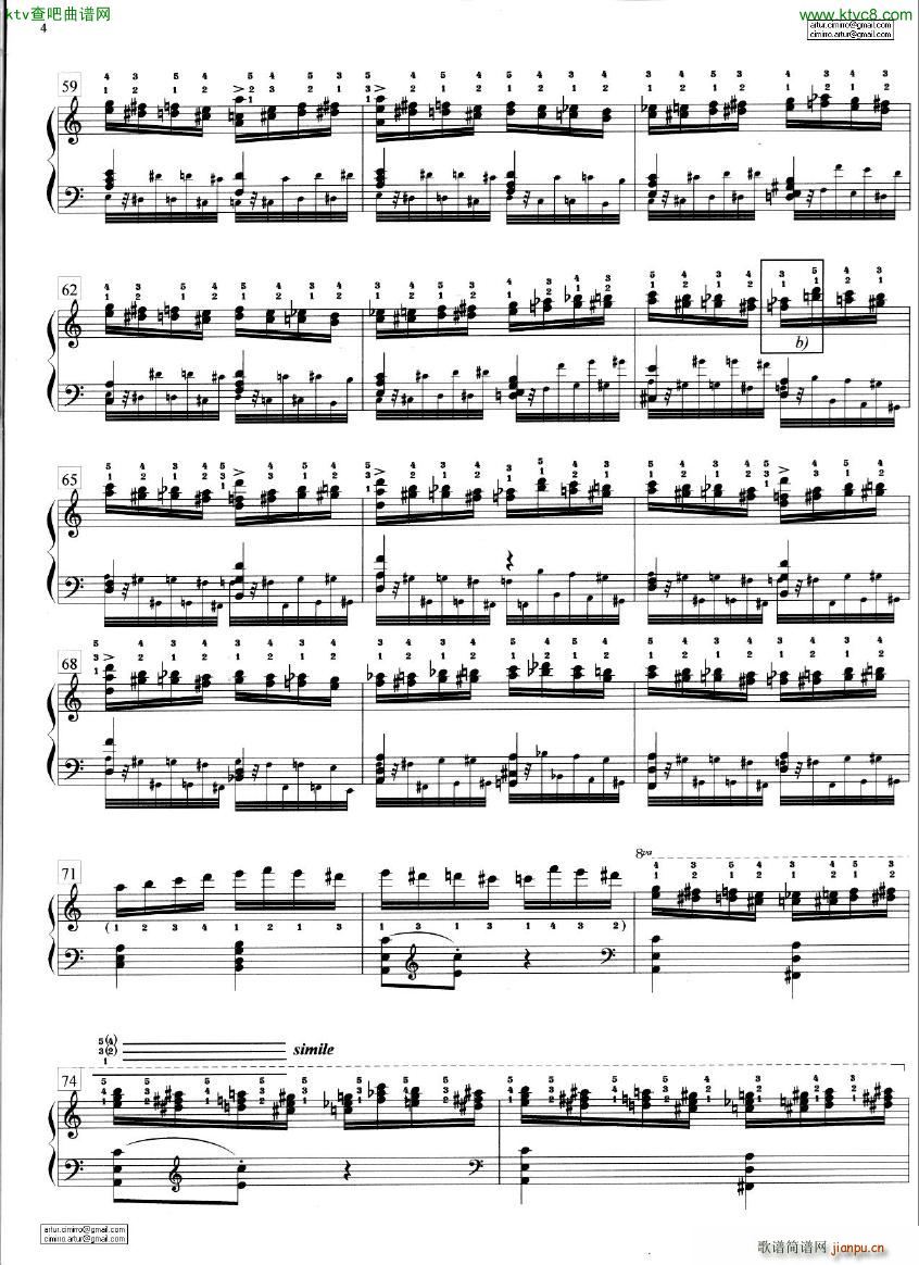 Cimirro op1 etude III 14