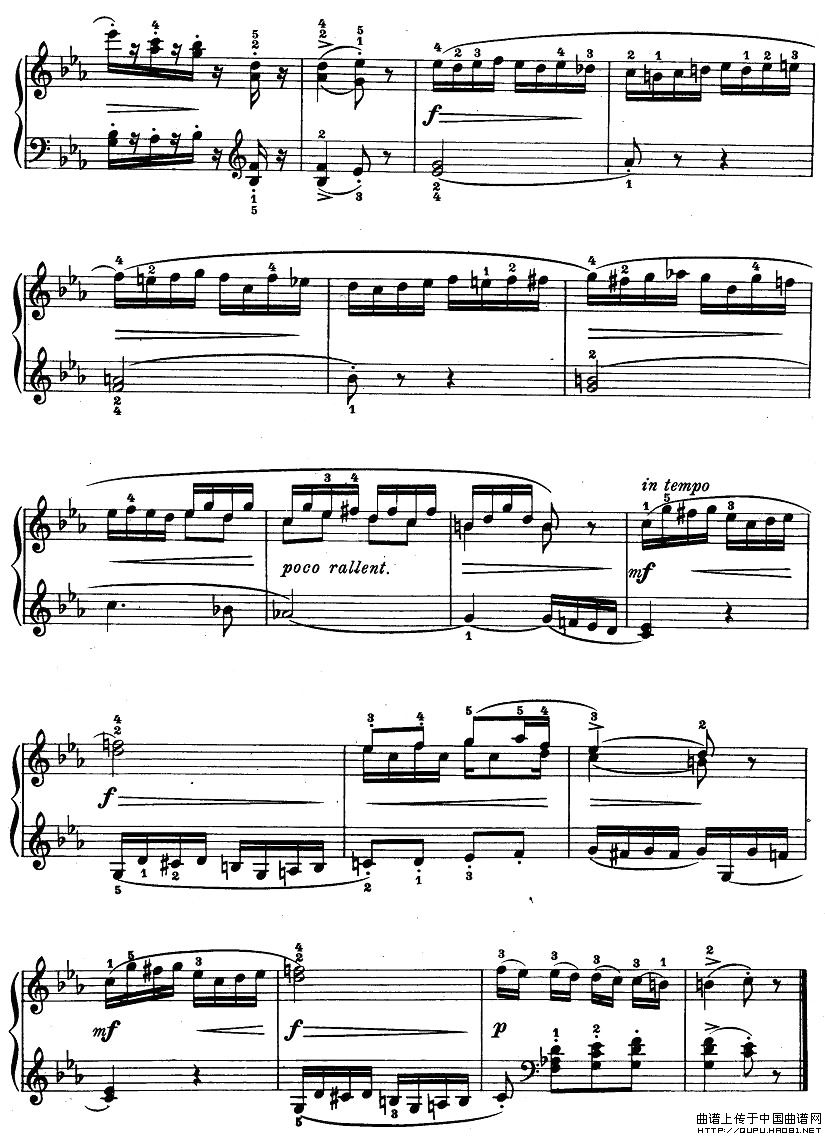 儿童钢琴进阶练习曲50首之432