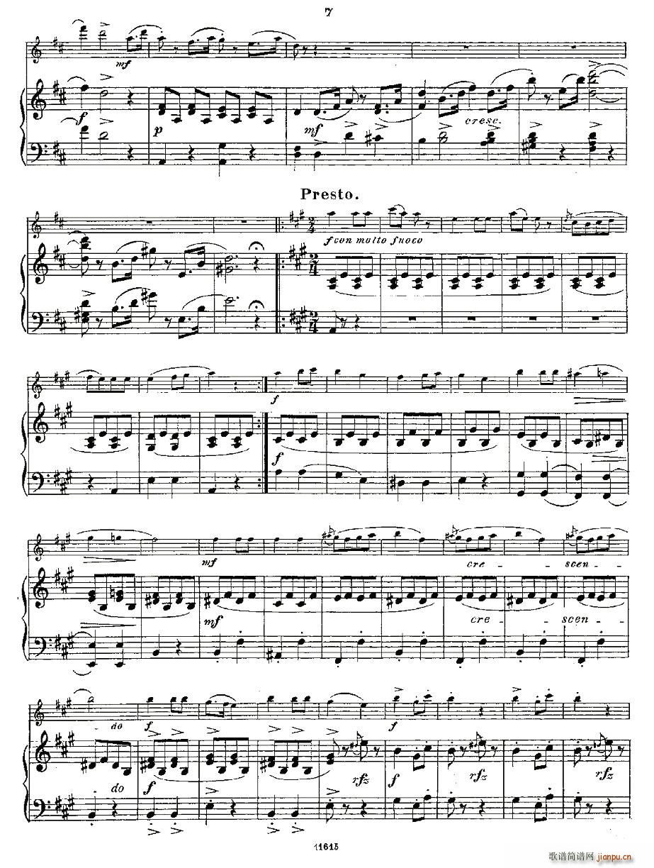 Opern-Transcriptionen.Op.45-5（长笛+钢琴伴奏）6