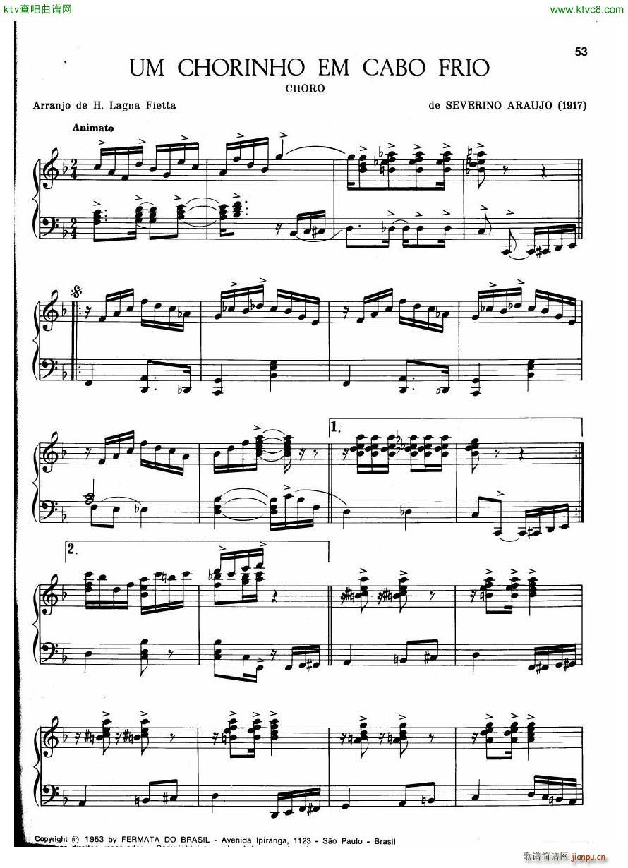 Centenário do Choro Vol 1 20 Choros Para Piano51