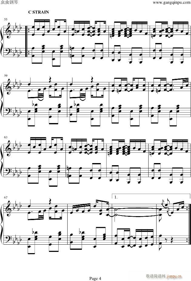 《Peacherine Rag》，斯科特・乔普林（Scott Joplin）海上钢琴师插曲_海上钢琴师4