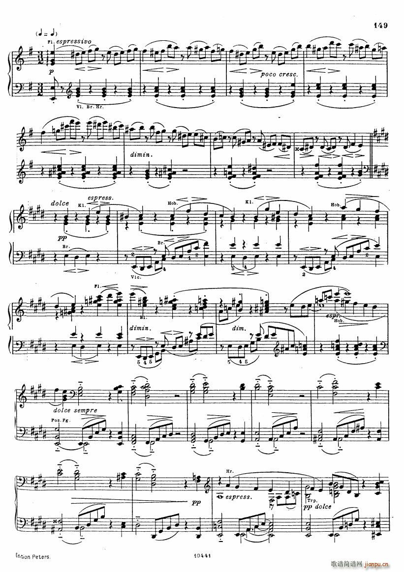 Brahms op 98 Singer Symphonie Nr 431