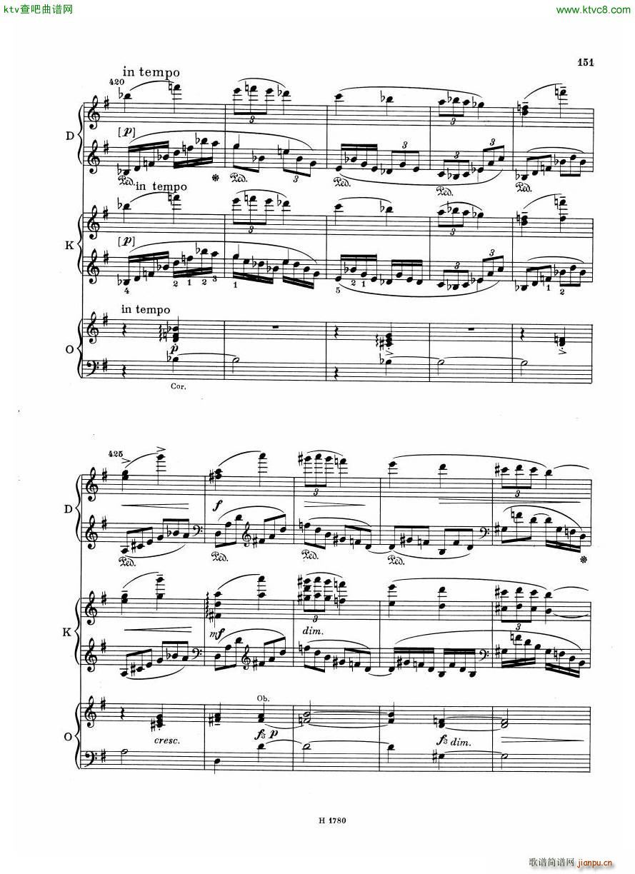Dvorak Piano Concerto Op 33 66