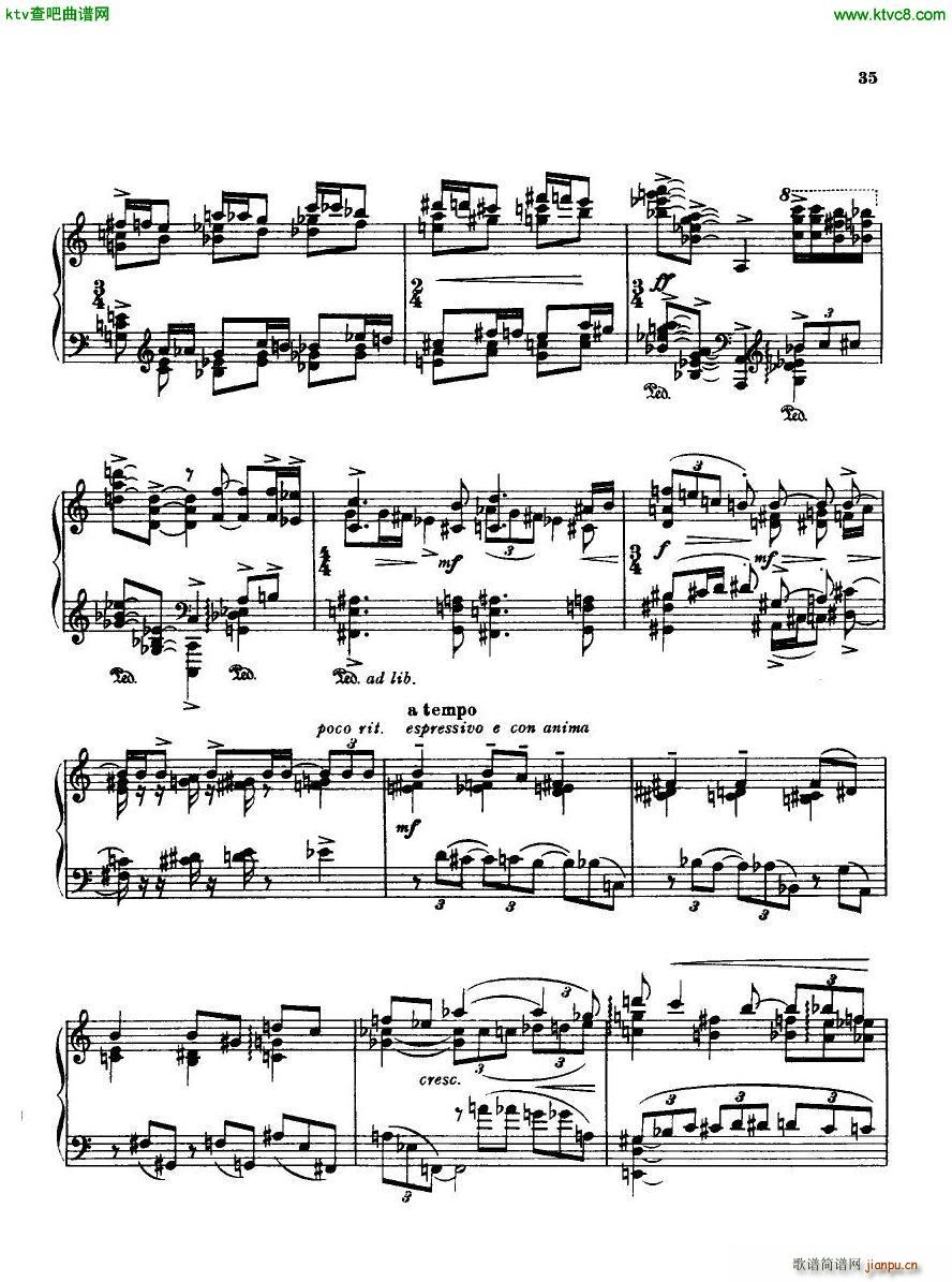 Bridge H160 Piano Sonata 1923 435