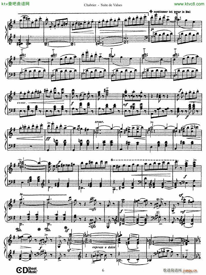 Chabrier Suite de Valses6