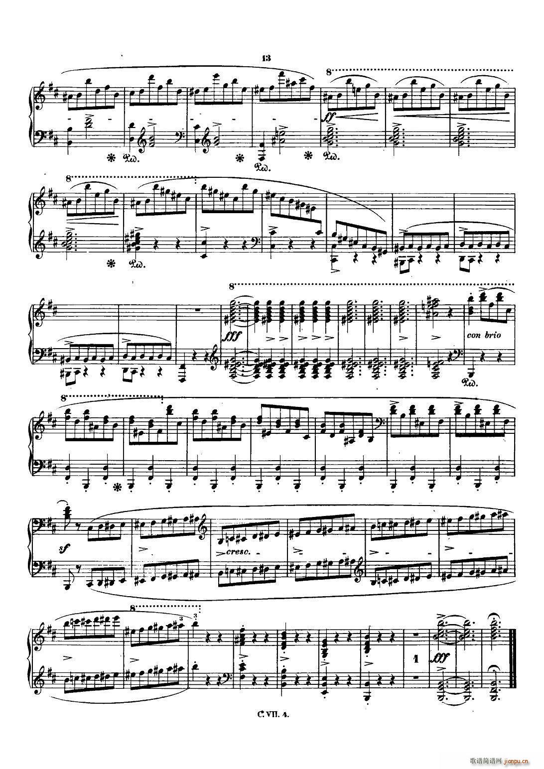 肖邦 钢琴谐谑曲 Chopin Scherzo（No 1 b小调 Op 20）12