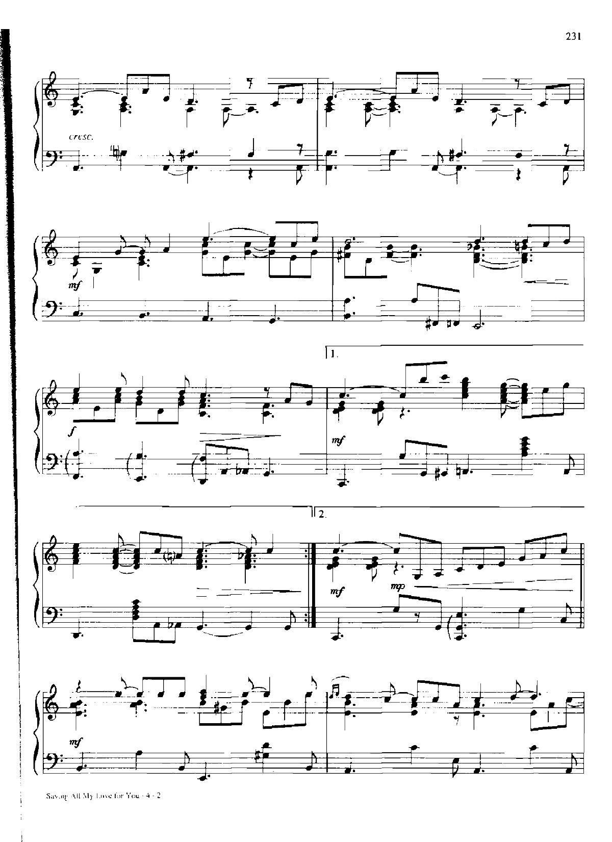 SAVING ALL MY LOVE FOR YOU(Dan Coates 流行情调 集)2