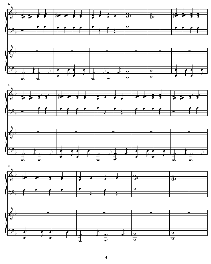 will of the heart -《死神BLEACH》插曲-钢琴谱(钢琴曲)-动漫影视4