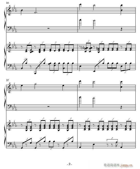 ココロの音_piano钢琴恋曲9