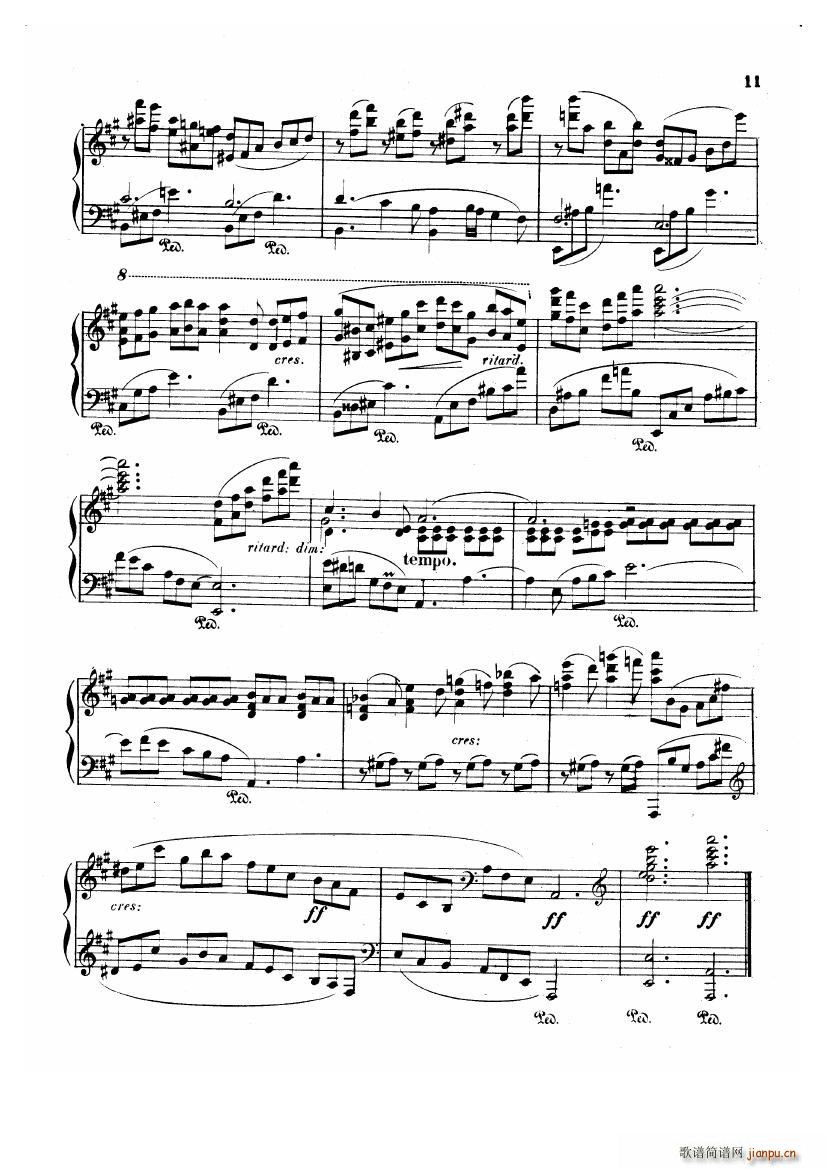 Albeniz op 72 Piano Sonata no 411